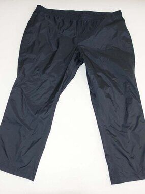L.L. Bean Women's Trail Model Rain Pants Size 3X Tek Waterproof 31" Inseam